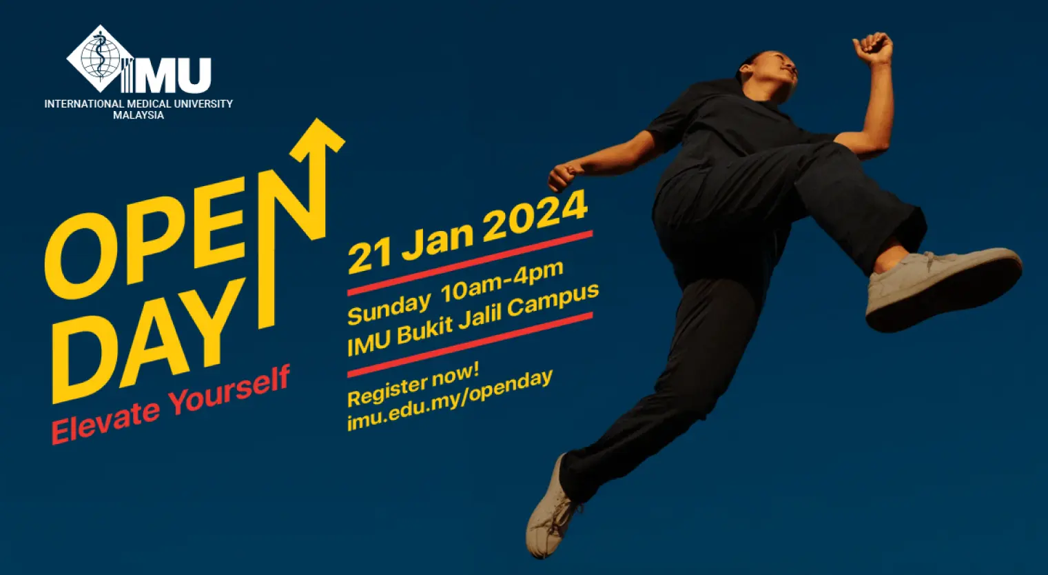 Get Up to RM800 Fee Waiver at IMU Open Day This 21 January 2024